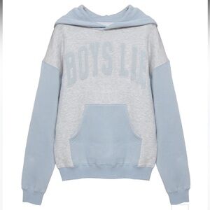 Boys Lie Violets Are Blue Racer Hoodie